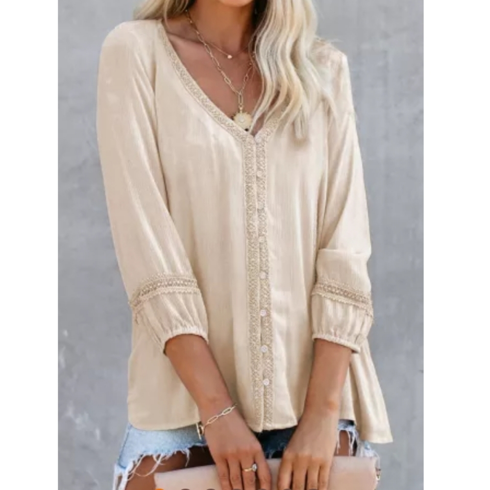 1 L left New boutique lace top - Picture 2 of 12